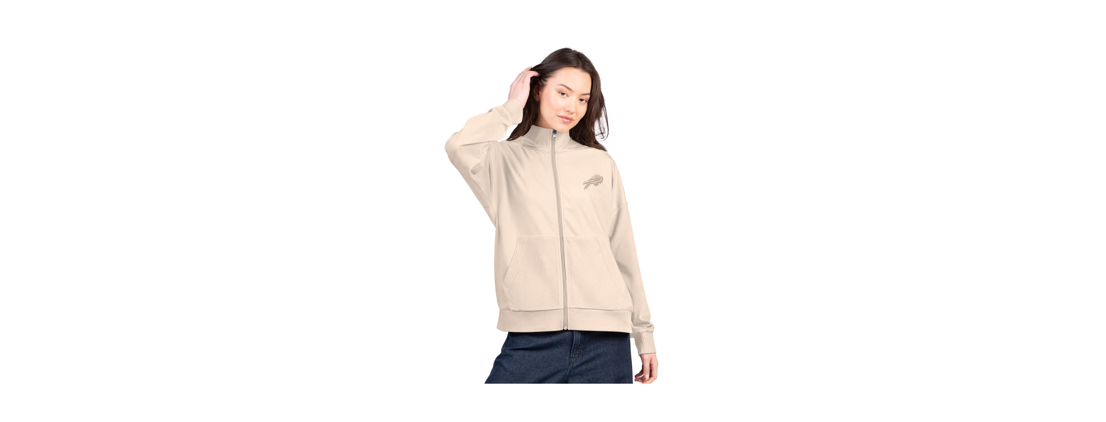 G-iii 4Her by Carl Banks Women's Tan Buffalo Bills Rookie Full-Zip Hoodie