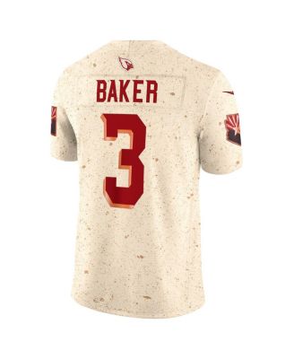 Men's Budda Baker Natural Arizona Cardinals 2025 Rivalries Collection Limited Jersey