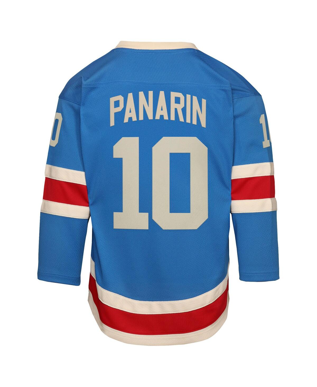 Outerstuff Big Boys and Girls Artemi Panarin Blue New York Rangers Centennial Replica Jersey