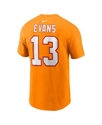 Men's Mike Evans Orange Tampa Bay Buccaneers Player Name Number T-Shirt