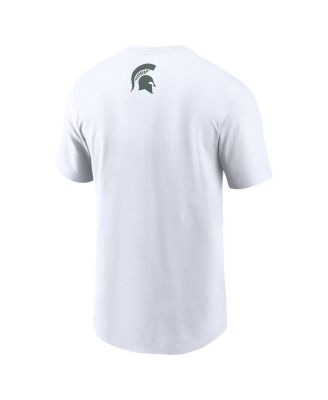 Men's White Michigan State Spartans Izzone T-Shirt