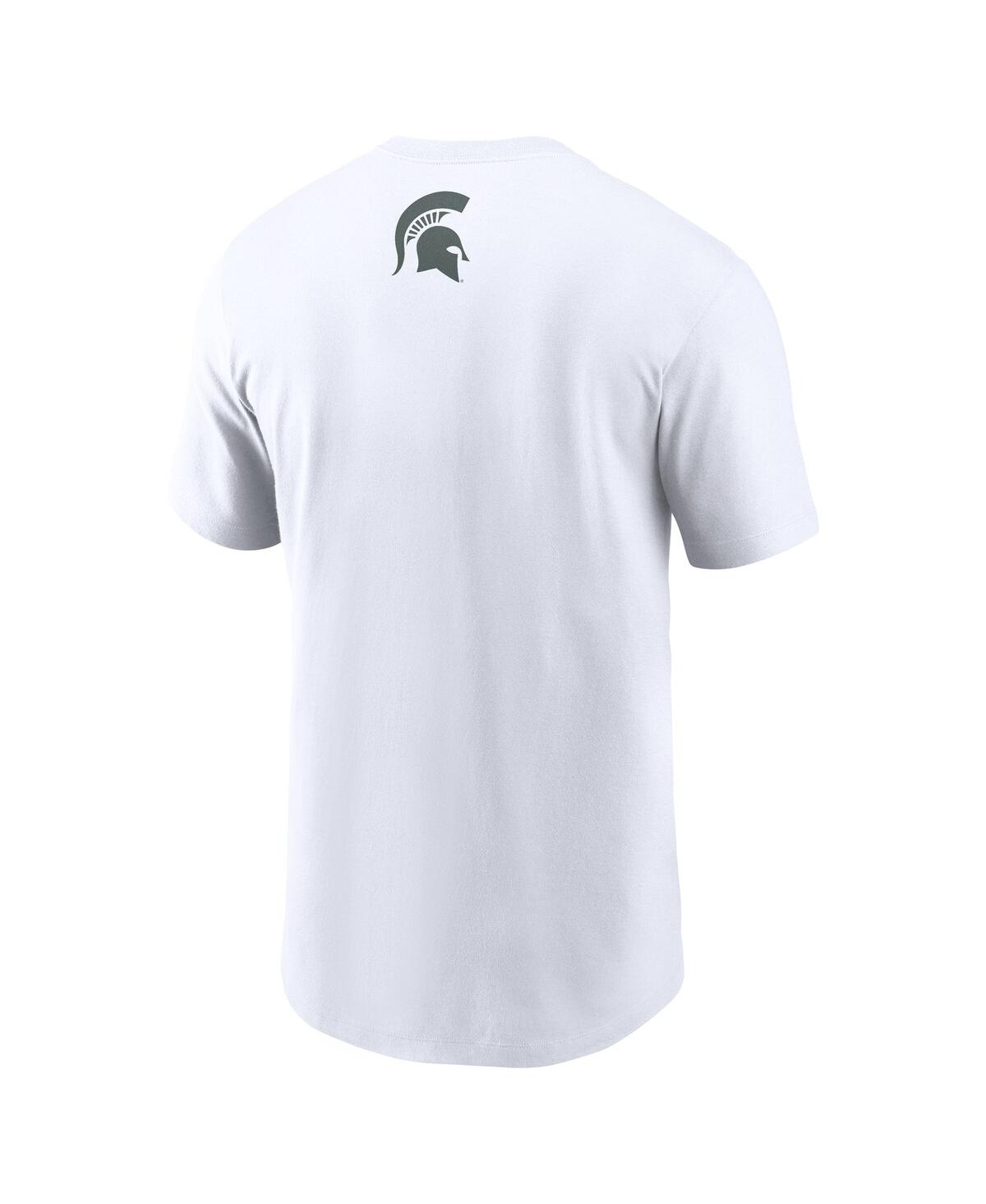 Nike Men's White Michigan State Spartans Izzone T-Shirt