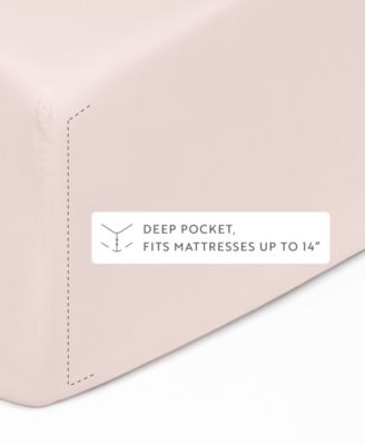 Ultra Soft Percale Cotton 3-Pc. Sheet Set, Twin