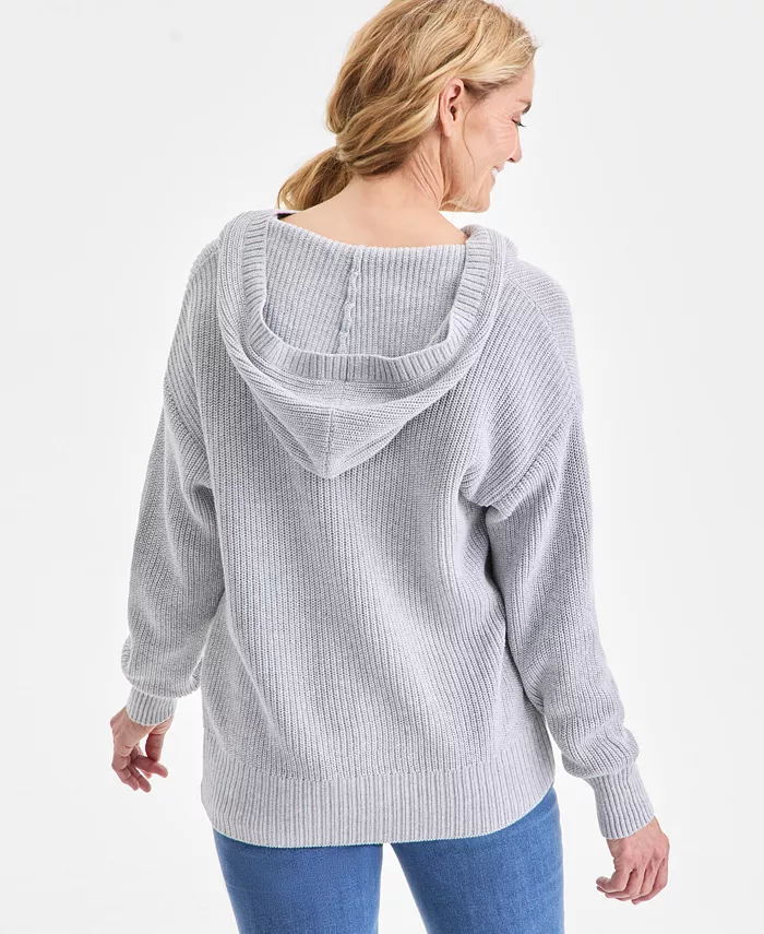 Women's Cotton Hoodie Sweater - thumbnail 7
