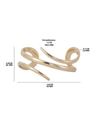 Spiral Wrap Cuff Bracelet