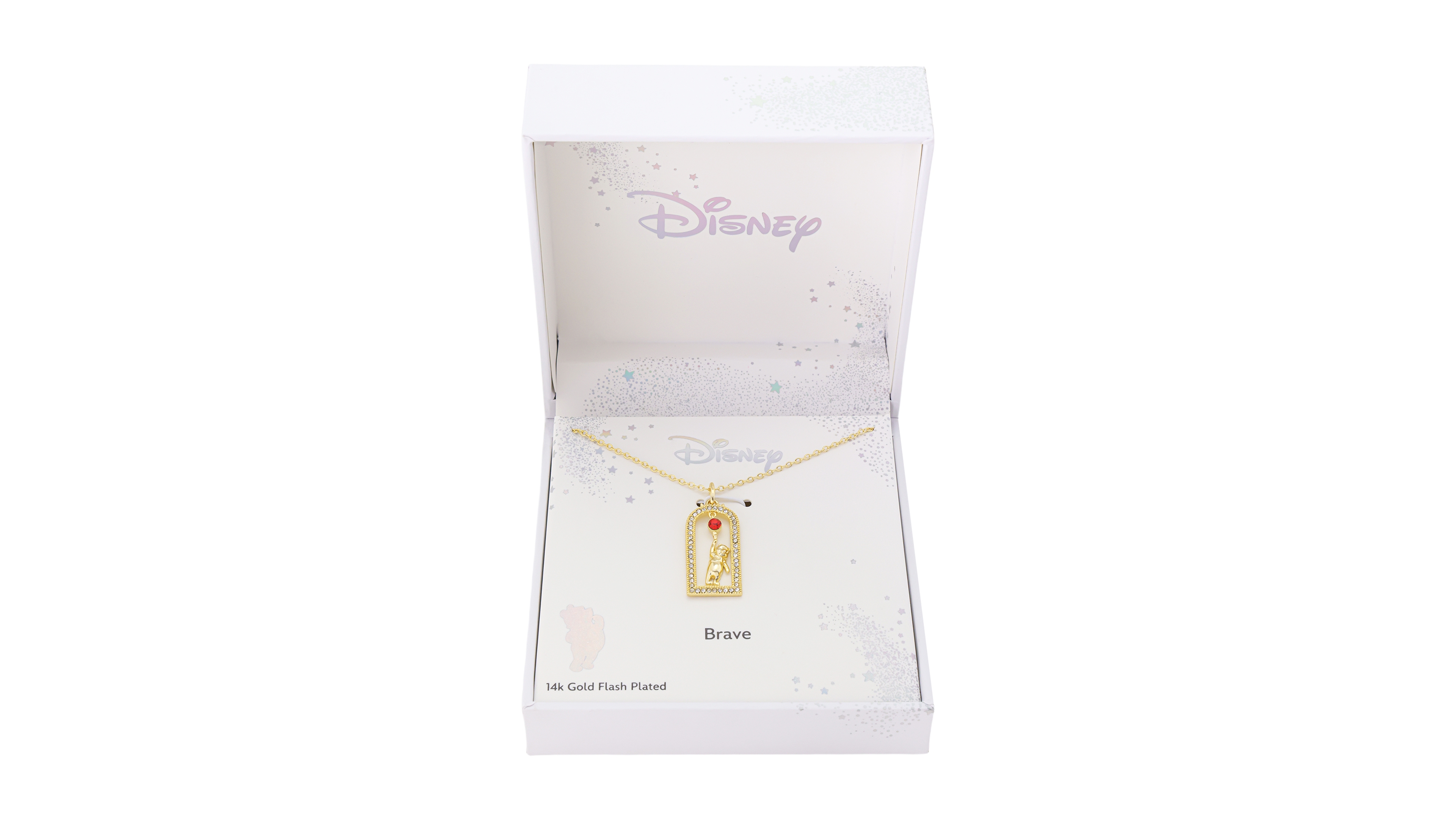 Disney Winnie the Pooh Crystal Pendant Necklace