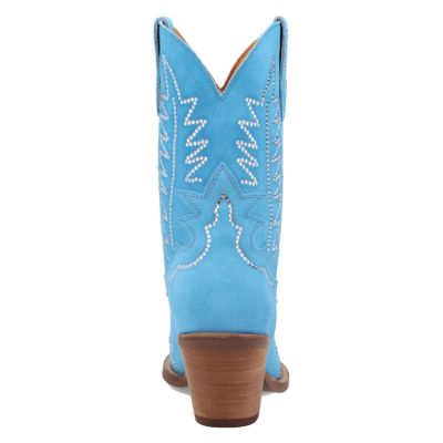 Women's Tiny Pony Suede Leather Bootie