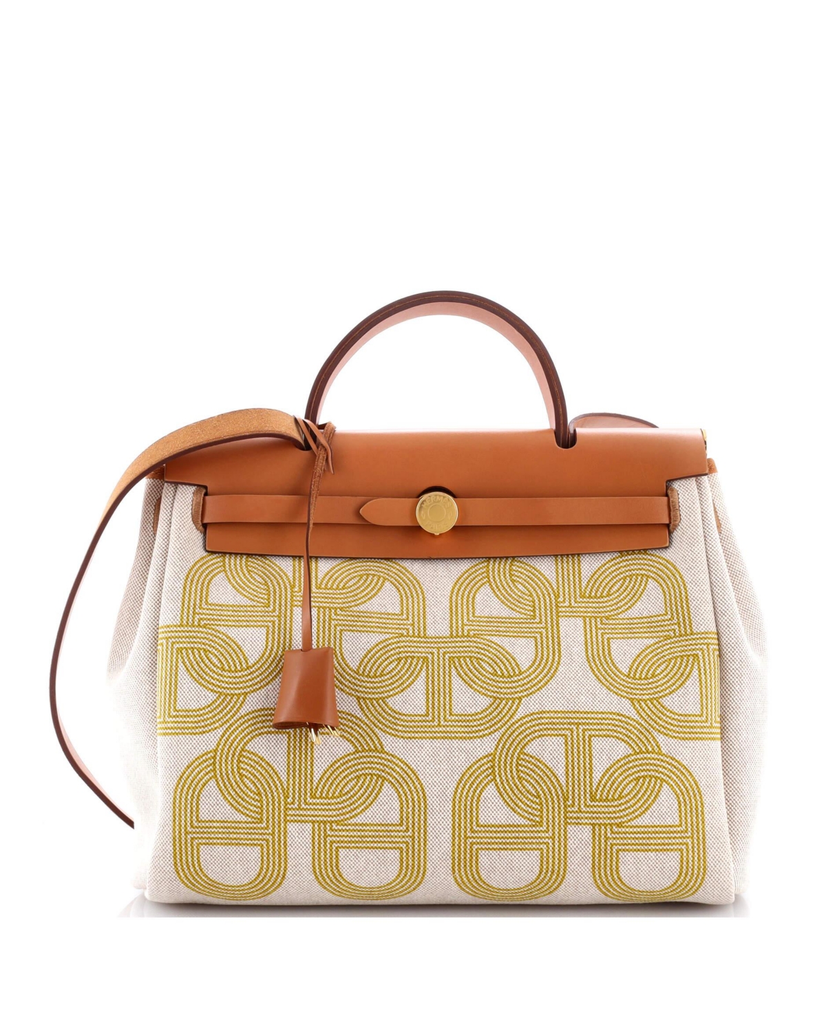 Pre-Owned Hermes 31 Herbag Zip Circuit 24 Vache Hunter and Leather