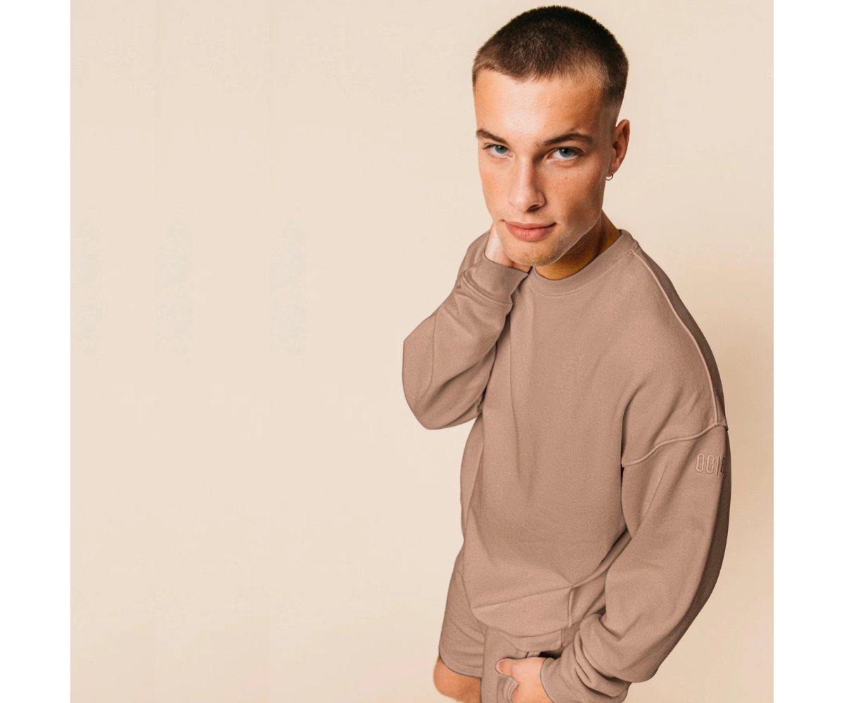 Ocio Big & Tall Men s Organic Cotton Teddy Everywhere Shorts - Plus and Special