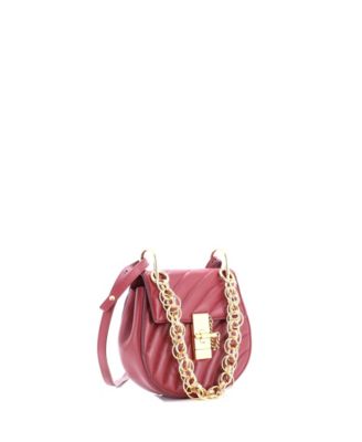 Small Drew Bijou Crossbody Bag Quilted Leather