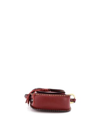 Small Hudson Handbag Whipstitch Leather
