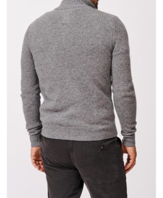 Men's Pepper Lambswool Zip Neck Sweater