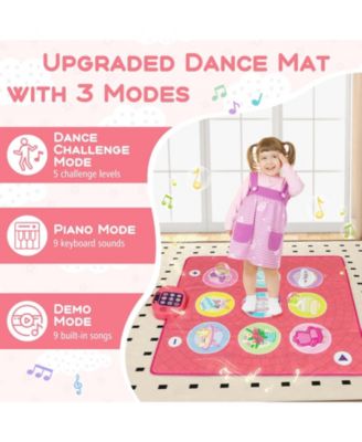 Fun Dance Mat for Kids Dance Pad Game Toy