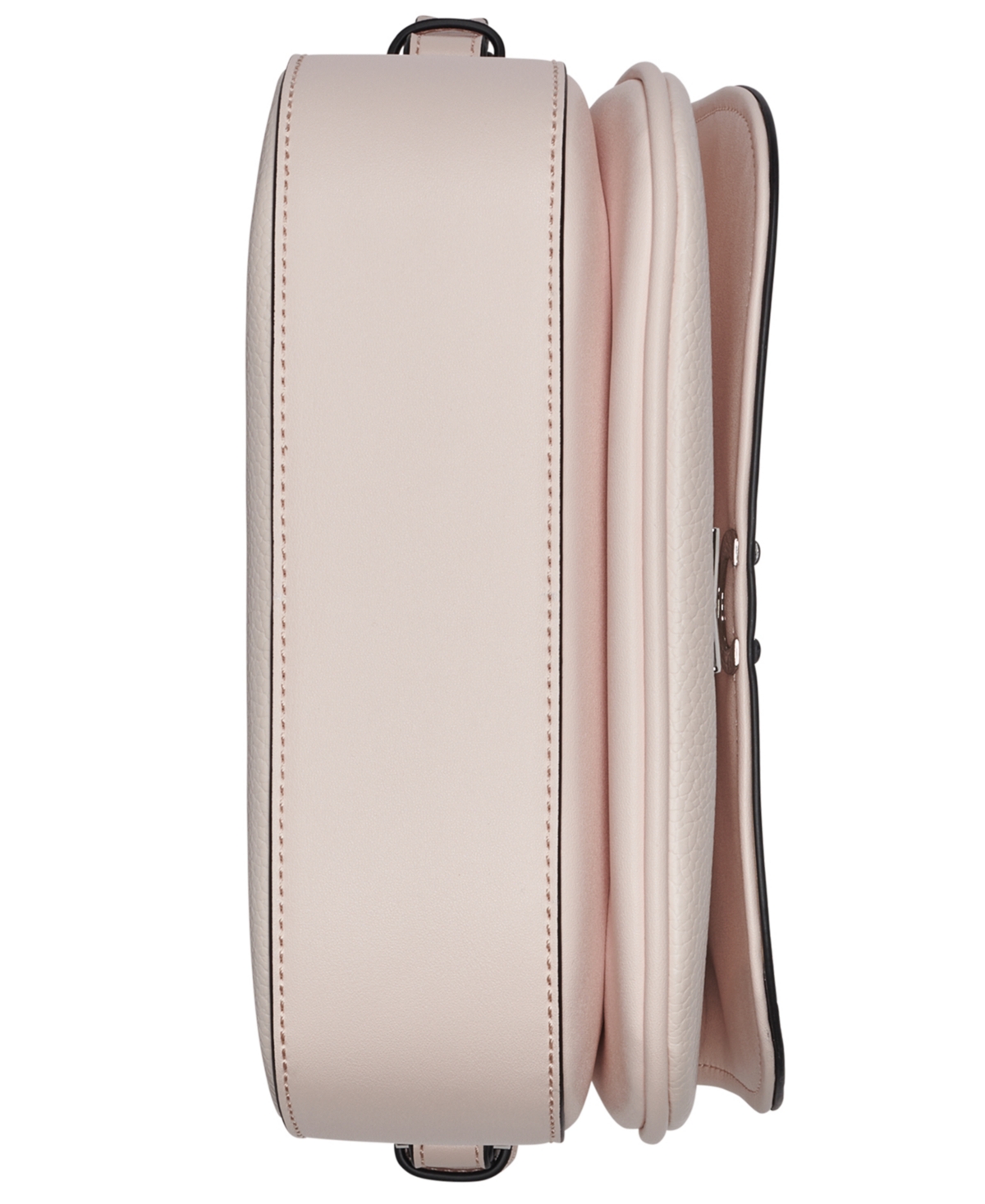 Macy's Kala Metal Lock Crossbody Bag In Pink