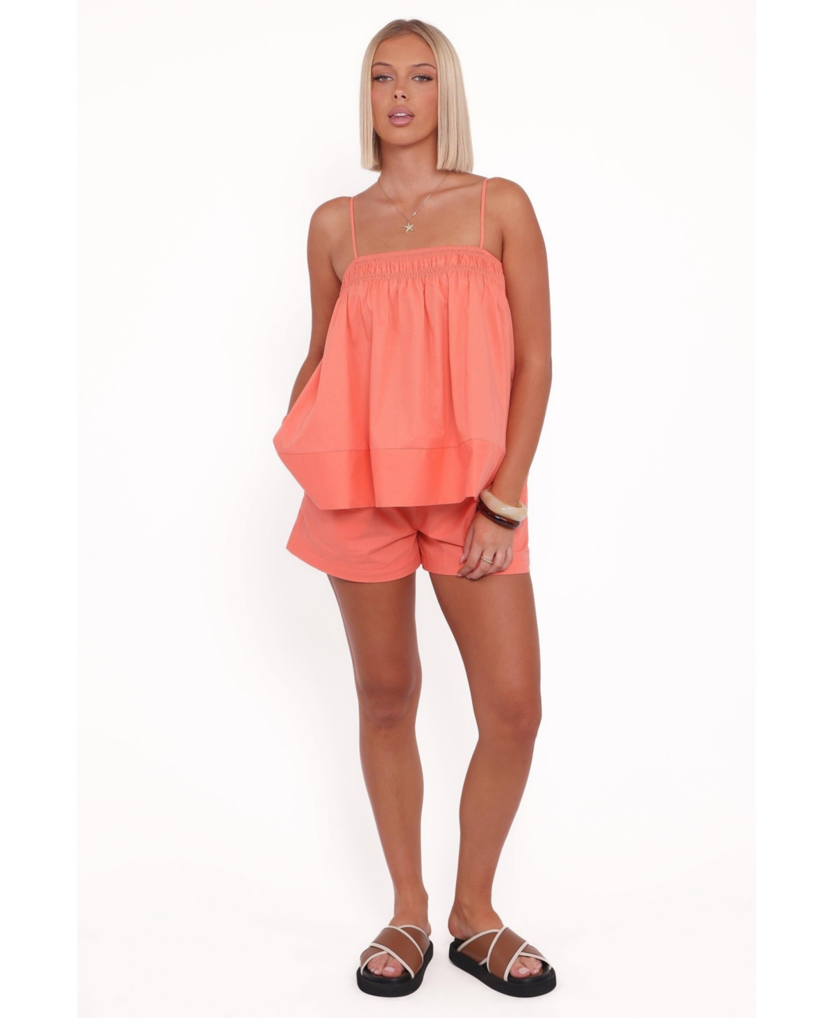 Petal and Pup Women's Aiesha Short Set - Coral