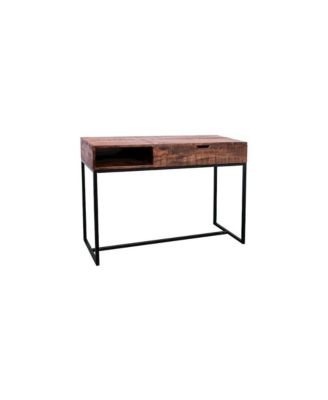 Lakewood Solid Acacia Wood Console Table, Brown