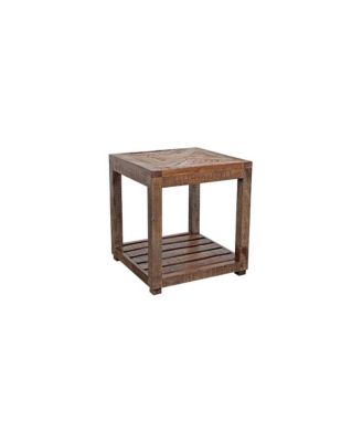 Gunnison Solid  Wood End Table, Brown