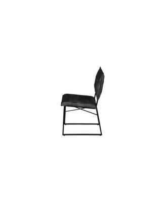 Malin Top Quality Leather Dining Chair, Gray (Set of 2)
