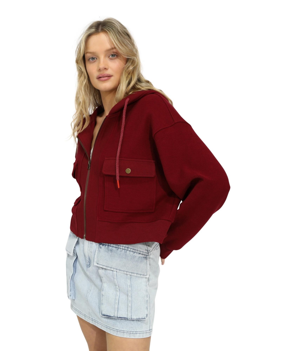 Belle & Bloom Fireside Hooded Utility Jacket