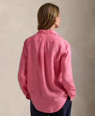 Women's Classic-Fit Linen Shirt