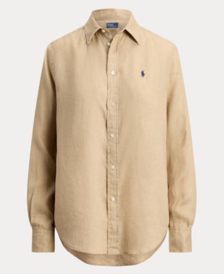 Women's Classic-Fit Linen Shirt
