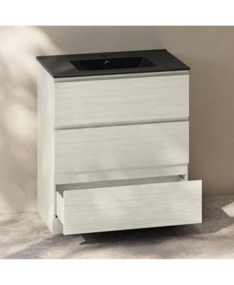 Liberte 30" Freestanding Bathroom Vanity with Sink Top