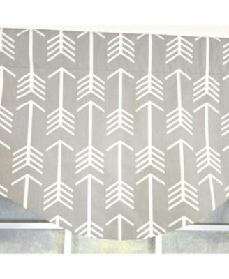 100% Cotton Native Cornice With Poly/Cotton Ivory lining Rod Pocket Valance 50" x 17" Sil