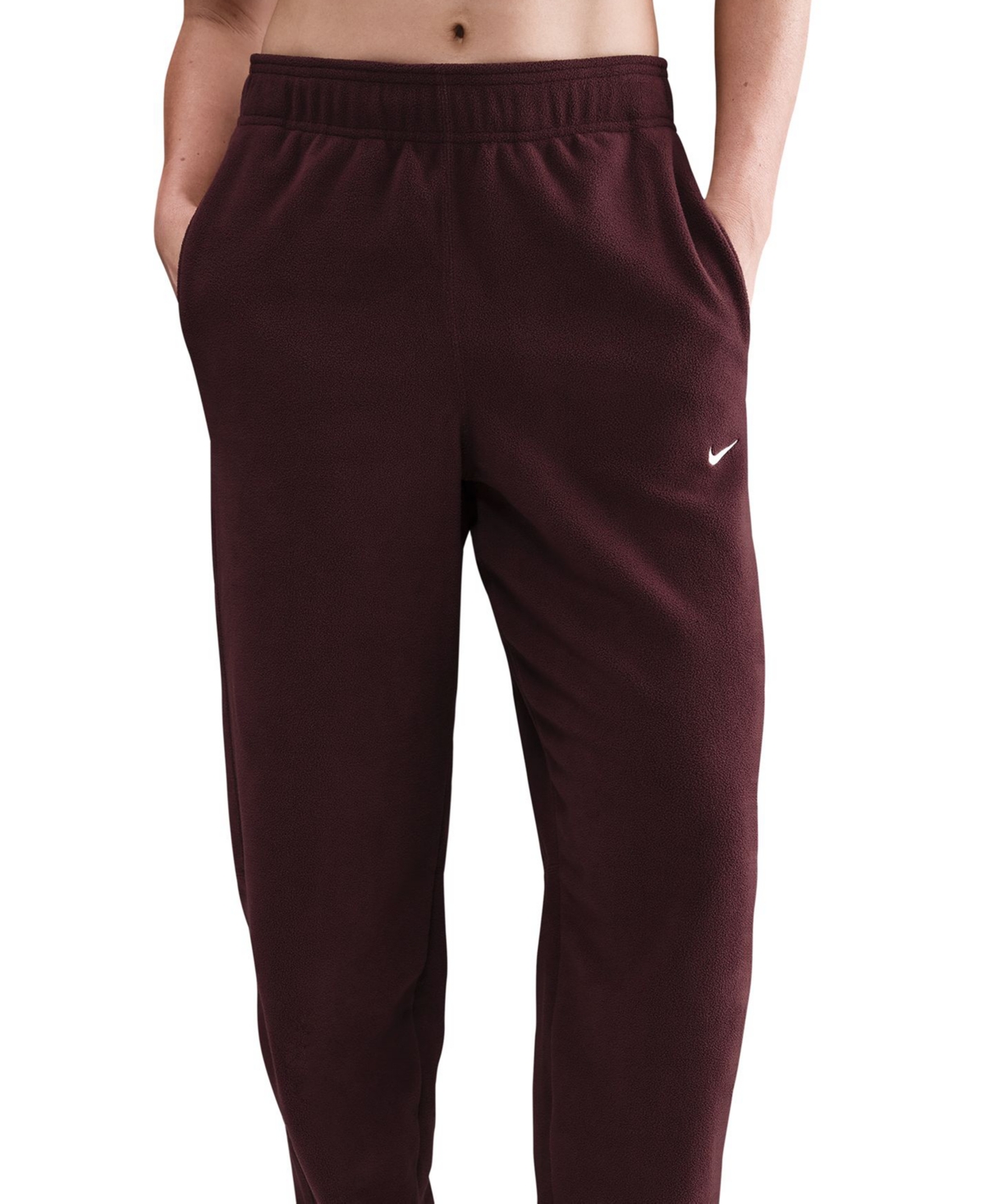 Nike Women's Therma-Fit Mid-Rise Fleece Pants