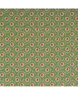 Athima Provence Mini Flower Bouquets Lining Effortless Installation Elegant Window Treatment Valance 50" X 15" Red