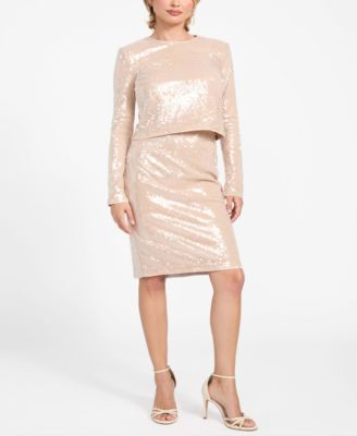 Women's Lavinia Sequin Pencil Skirt