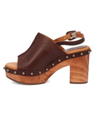 Women's Clover Wooden Sandal