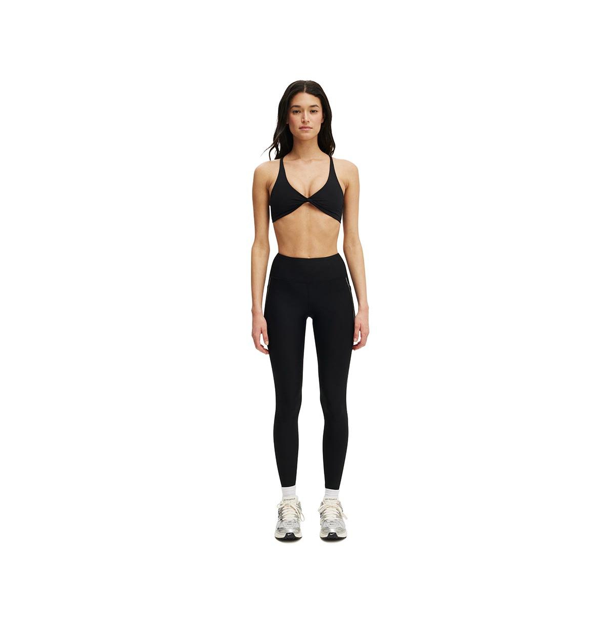 Cotton On Women's Active Fleece Lined Full Length Tight