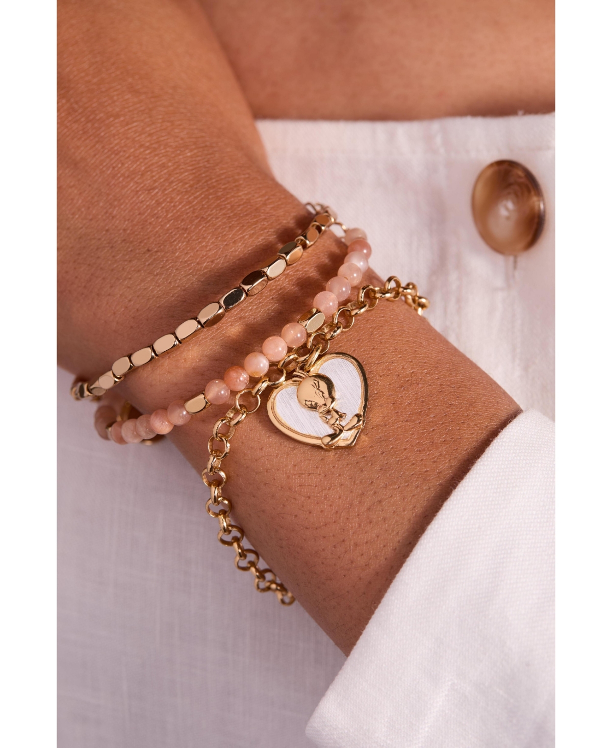 Looney Tunes Tweety Heart Bracelet