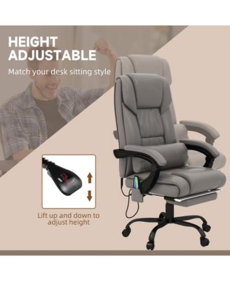 Massage Office Chair, Office Chair with 6 Vibration Points,