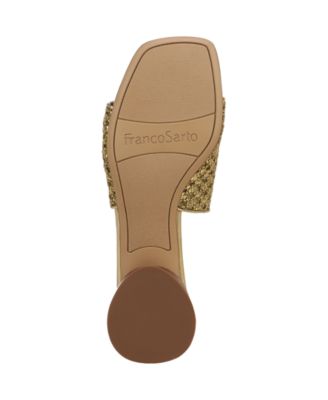 Women's Loran Stacked Heel Slide Dress Sandals