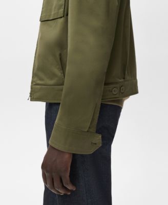 Men's Pockets Cotton Jacket