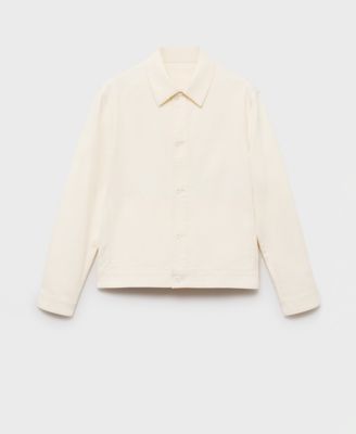 Men's Buttons Straight Cotton Jacket