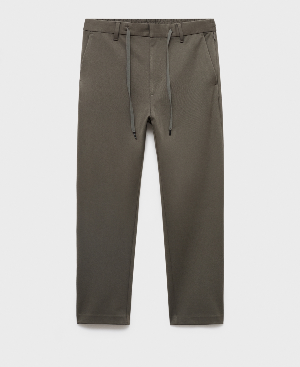 Mango Men's Stretch Fabric Slim-Fit Pants