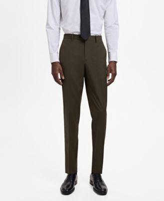 MANGO - Men's Milan Slim-Fit Suit Pants
