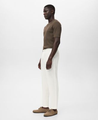 Men's Drawstring Slim-Fit Pants