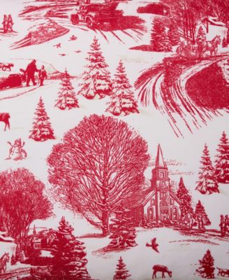 Toile Holiday 4-Pc. Comforter Set, King