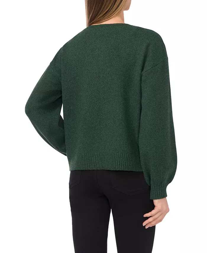 Women's Bow Closure Cardigan Sweater - thumbnail 3