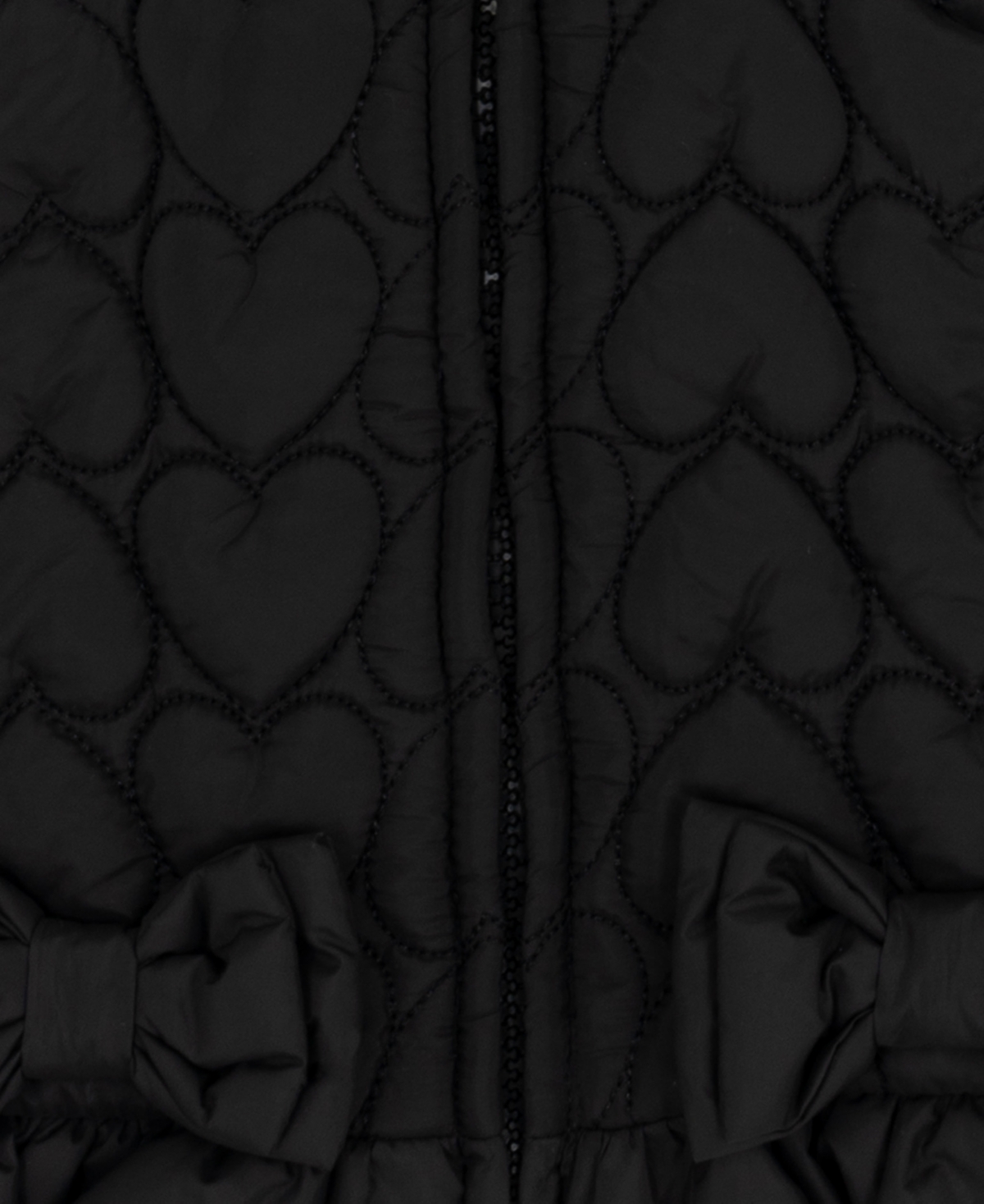 Rare Editions Baby Girls 3-Piece Quilted Hearts Puffer Vest, Top and Leggings Set