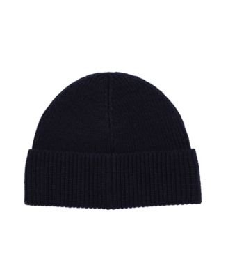 Men's Solid Flag Bear Beanie