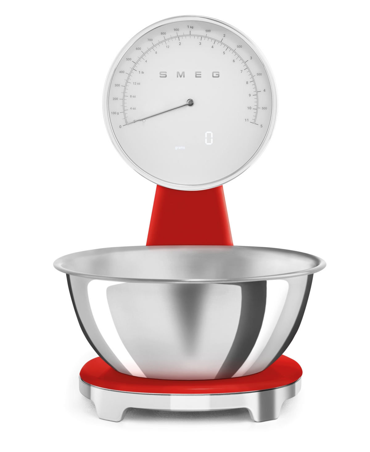 Smeg 50's Retro Style Kitchen Scale In Red