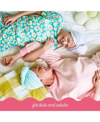 Microfiber Hair Towel Wrap, 2-Pack – Quick-dry turban for all hair types perfect for travel, home, women, men & kids