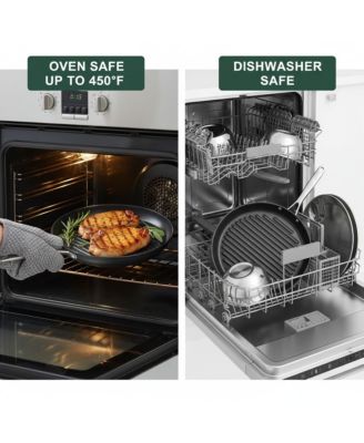 Onyx Collection Nonstick Aluminum 12" Grill Pan