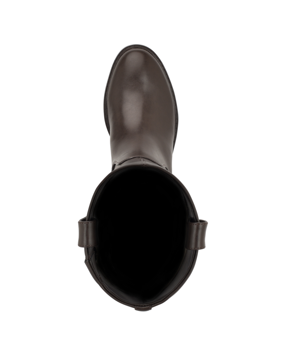 Nine West Women's Leigha Tall Block Heel Riding Boots In Brown