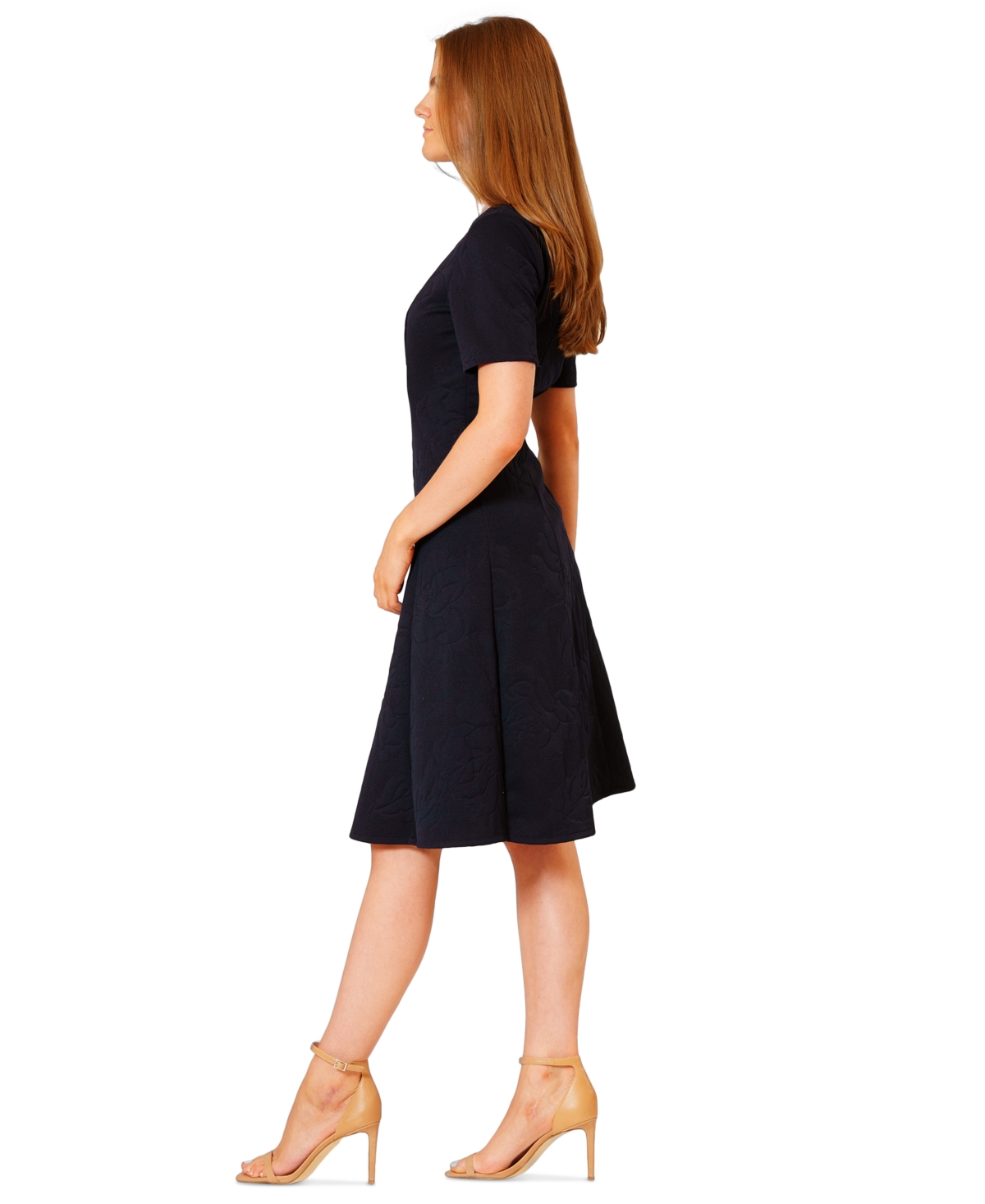 julia jordan Women's Short-Sleeve Knit Dress