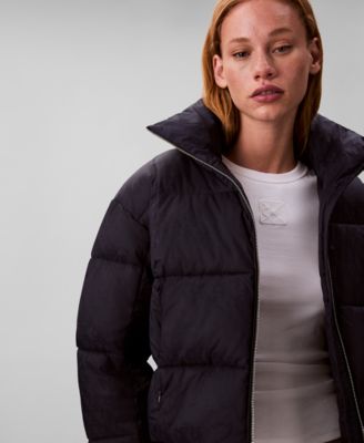 Women's Monogram Puffer Long-Sleeve Jacket